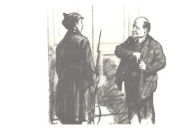 N.N.Zhukov:Revolutionary V.I.Lenin Talking With Soldier, 1969 - Politicians & Soldiers