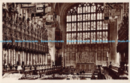 R178802 The Choir. St. Georges Chapel. Windsor Castle. Photo Precision. RP - World