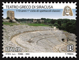 Italia Repubblica 2024 Teatro Greco Di Siracusa MNH** Integro Valore 1,25 - 2021-...: Mint/hinged