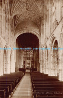 R178804 Sherborne Abbey. Interior. RP. Postcard - World