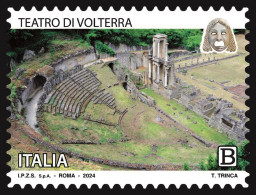 Italia Repubblica 2024 Teatro Romano Di Volterra MNH** Integro Valore 1,25 - 2021-...: Ungebraucht