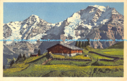 R178813 Murren. Monch. Jungfrau. Postcard - Monde