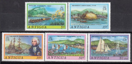 ANTIGUA 358-362,unused - Schiffe