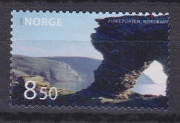 Norway 2006 Mi. 1583, 8.50 Kr Blick Von Der 'Kirchpforte' Zum Nordkap-Plateau ERROR Variety 'DOUBLE' Print, MNG(*) - Variétés Et Curiosités