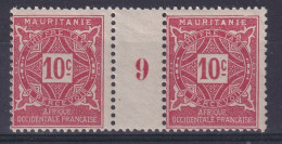 Mauritanie    Taxes  Paire Du 18 ** Millésime 9 - Unused Stamps