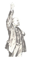 N.N.Zhukov:Revolutionary V.I.Lenin Greets, 1969 - Politische Und Militärische Männer