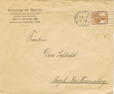 55354. Carta BERLIN (Alemania Reich) 1917. Walkiria. Victoria Zu Berlin - Brieven En Documenten