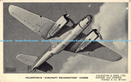 R178829 Valentines Aircraft Recognition Cards. Martin Maryland I - Monde