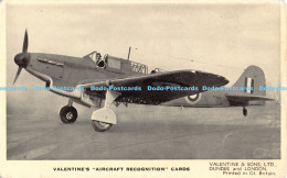 R178831 Valentines Aircraft Recognition Cards. Fairey Fulmar I - Monde