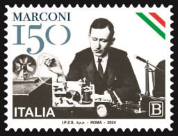 Italia Repubblica 2024 Guglielmo Marconi MNH** Integro Valore 1,25 - 2021-...: Ungebraucht