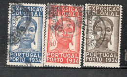 PORTUGAL.....1934:Michel 578-80used Cat.Value20€ - Used Stamps