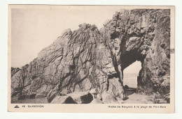 56 . Quiberon . Arche De Kergroix à La Plage De Port Bara - Quiberon