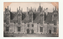 56 . Josselin .  Le Château . Détails Du Corps Du Logis Intérieur - Josselin