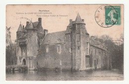 56 . Campénéac . Château De Trécesson . Vieux Château Féodal . 1909 - Sonstige & Ohne Zuordnung