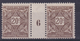 Mauritanie    Taxes  Paire Du 20 ** Millésime 6 - Unused Stamps