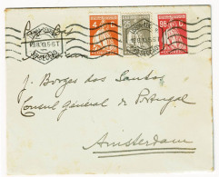 Portugal, 1930, # 398, Para Amesterdam - Lettres & Documents