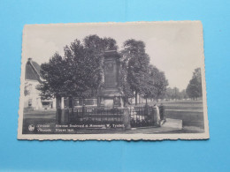 NIEUWE LAAN > Vilvoorde > Nouveau Blvd Et Monument W. Tyndall ( Edit.: Thill ) Anno 19?? ( Zie Scans ) ! - Vilvoorde