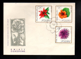 POLOGNE FDC 1966 FLEURS - Other & Unclassified