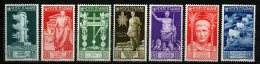 Italien Italia 1937 - Mi.Nr. 576 + 578 - 583 - Postfrisch MNH - Ongebruikt