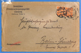 Allemagne Reich 1921 - Lettre De Chemnitz - G34141 - Brieven En Documenten