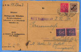 Allemagne Reich 1920 - Lettre De Munchen - G34136 - Briefe U. Dokumente