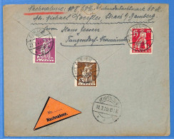 Allemagne Reich 1920 - Lettre De Ebrach - G34146 - Briefe U. Dokumente