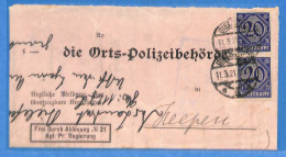 Allemagne Reich 1921 - Lettre De Bielefeld - G34123 - Briefe U. Dokumente