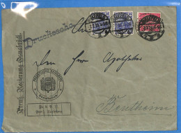 Allemagne Reich 1921 - Lettre De Bielefeld - G34121 - Briefe U. Dokumente