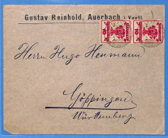 Allemagne Reich 1920 - Lettre De Auerbach - G34114 - Briefe U. Dokumente