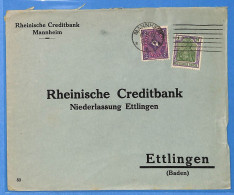 Allemagne Reich 1922 - Lettre De Mannheim - G34106 - Brieven En Documenten