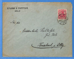 Allemagne Reich 1921 - Lettre De Koln - G34102 - Briefe U. Dokumente