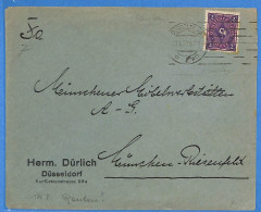 Allemagne Reich 1922 - Lettre De Dusseldorf - G34097 - Brieven En Documenten