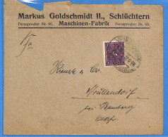 Allemagne Reich 1922 - Lettre De Schluchtern - G34085 - Briefe U. Dokumente