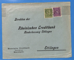 Allemagne Reich 1922 - Lettre De Mannheim - G34070 - Lettres & Documents