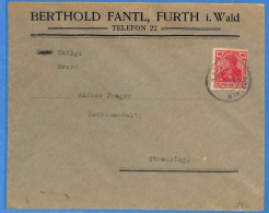 Allemagne Reich 1921 - Lettre De Furth - G34079 - Lettres & Documents