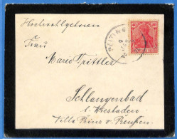 Allemagne Reich 1921 - Lettre De Peiting - G34080 - Covers & Documents