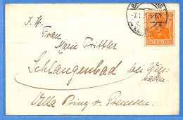 Allemagne Reich 1921 - Lettre - G34078 - Lettres & Documents