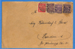 Allemagne Reich 1922 - Lettre De Dresden - G34075 - Lettres & Documents