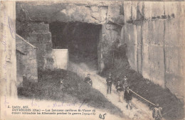 AUTRECHES - CHEVILLECOURT - Les Fameuses Carrières St Victor Où étaient Retranchés Les Allemands - Guerre 1914-15 - Sonstige & Ohne Zuordnung