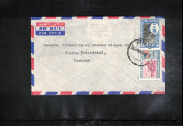 Malaya Penang 1953 Interesting Airmail Letter - Penang