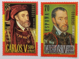 Spanje 2000 Keizer Karel Yv.nrs.3264/65 MNH - Unused Stamps