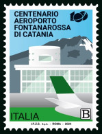 Italia Repubblica 2024 Aeroporto Di Catania Fontanarossa MNH** Integro Valore 1,25 - 2021-...:  Nuevos