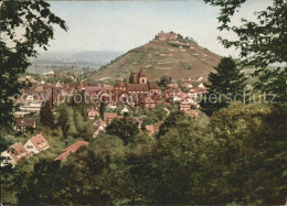 71596865 Staufen Breisgau Panorama Mit Burg Fauststadt Staufen - Autres & Non Classés