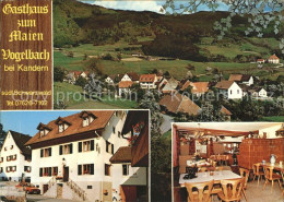 71596838 Vogelbach Malsburg-Marzell Gasthaus Zum Maien H. Scherr Malsburg-Marzel - Autres & Non Classés