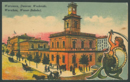 WARSZAWA Wilanow Vilanovo Vintage Postcard Warsaw Varsovie Warschau Poland - Poland