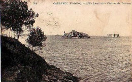 Carantec   P55   CPA 9X14          L'île Louet Et Le Château Du Taureau - Carantec