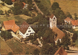 71596817 Betberg Fliegeraufnahme Kirche Und Pfarrhaus - Autres & Non Classés