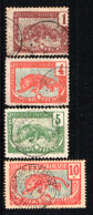 Congo Français - ( 4  Timbres Oblitere ) - Used Stamps