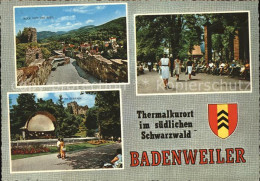 71596810 Badenweiler Blick Von Burg Kurpark Wappen Badenweiler - Badenweiler