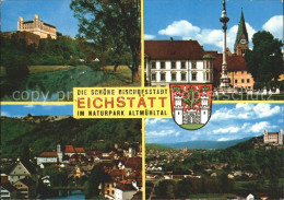 71596781 Eichstaett Oberbayern Bischofsstadt Ansichten Wappen Blumenberg - Eichstaett